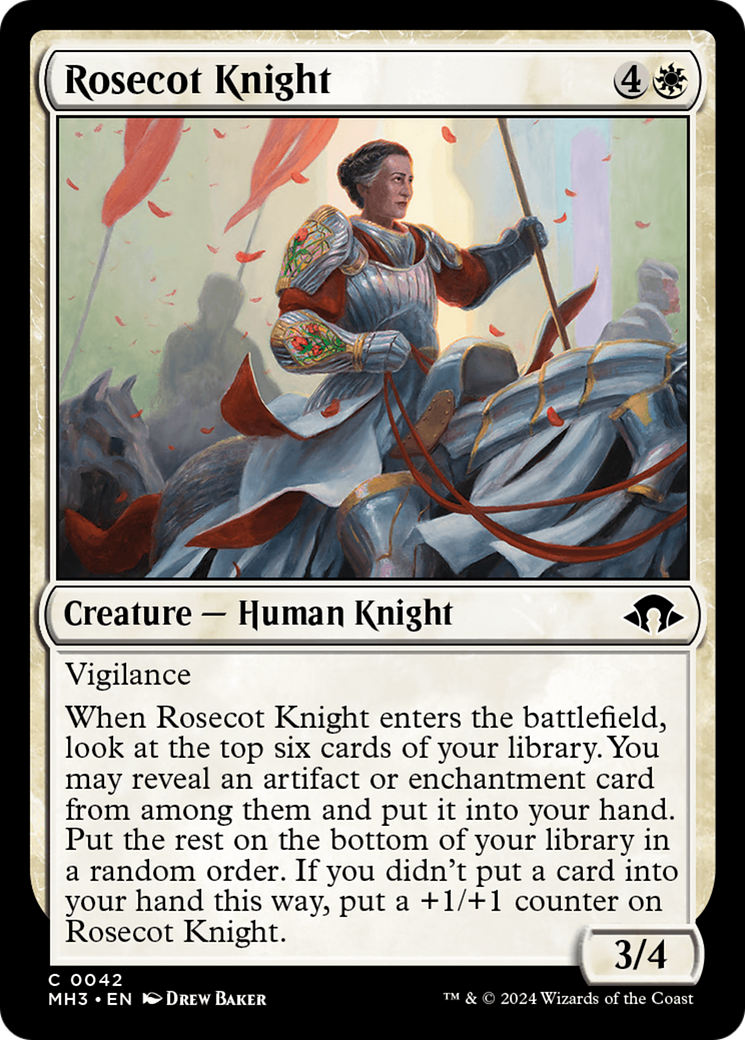 Rosecot Knight (MH3-042) - Modern Horizons 3 Foil [Common]