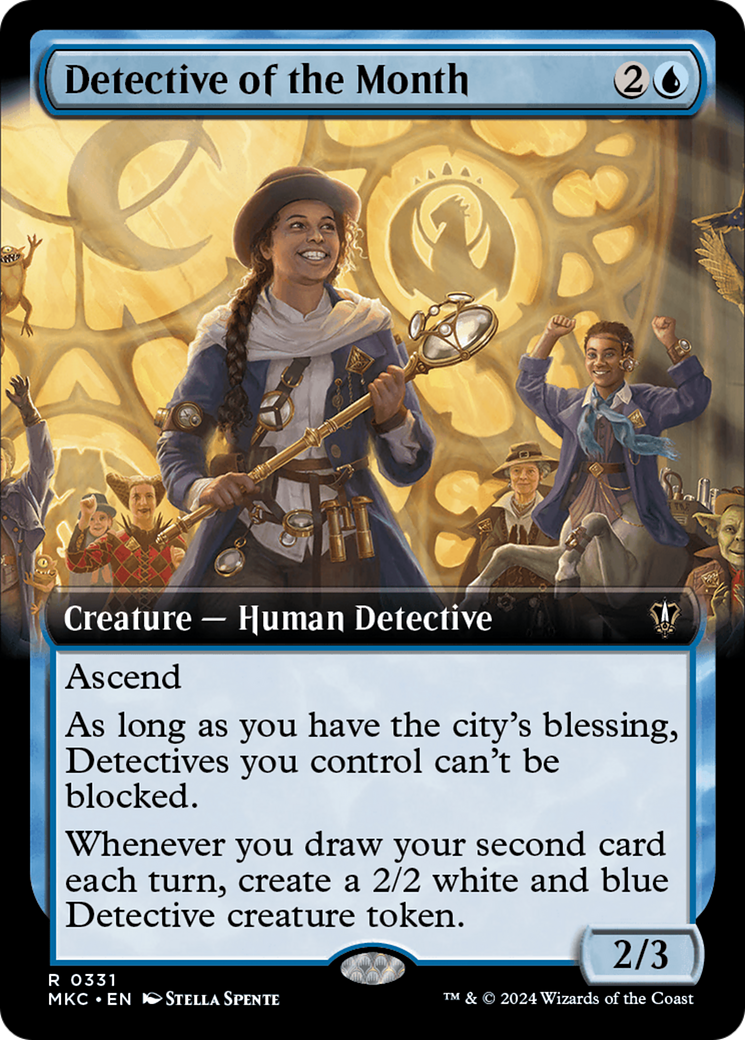 Detective of the Month (MKC-331) - Murders at Karlov Manor Commander: (Extended Art) [Rare]