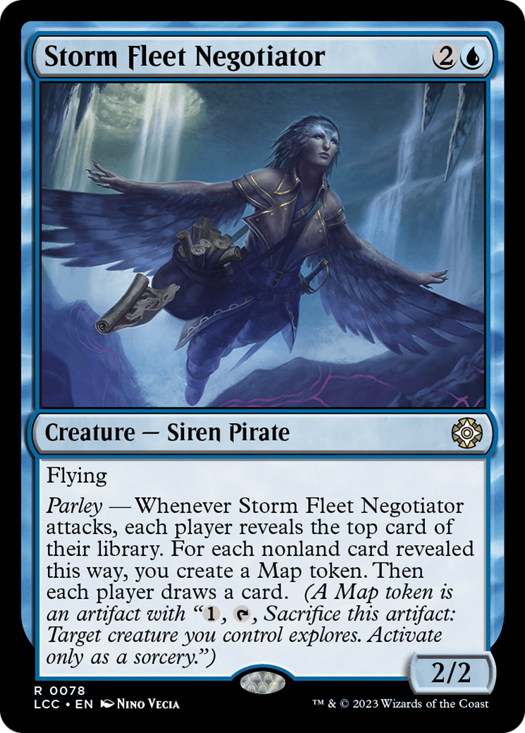 Storm Fleet Negotiator (LCC-078) - The Lost Caverns of Ixalan Commander [Rare]