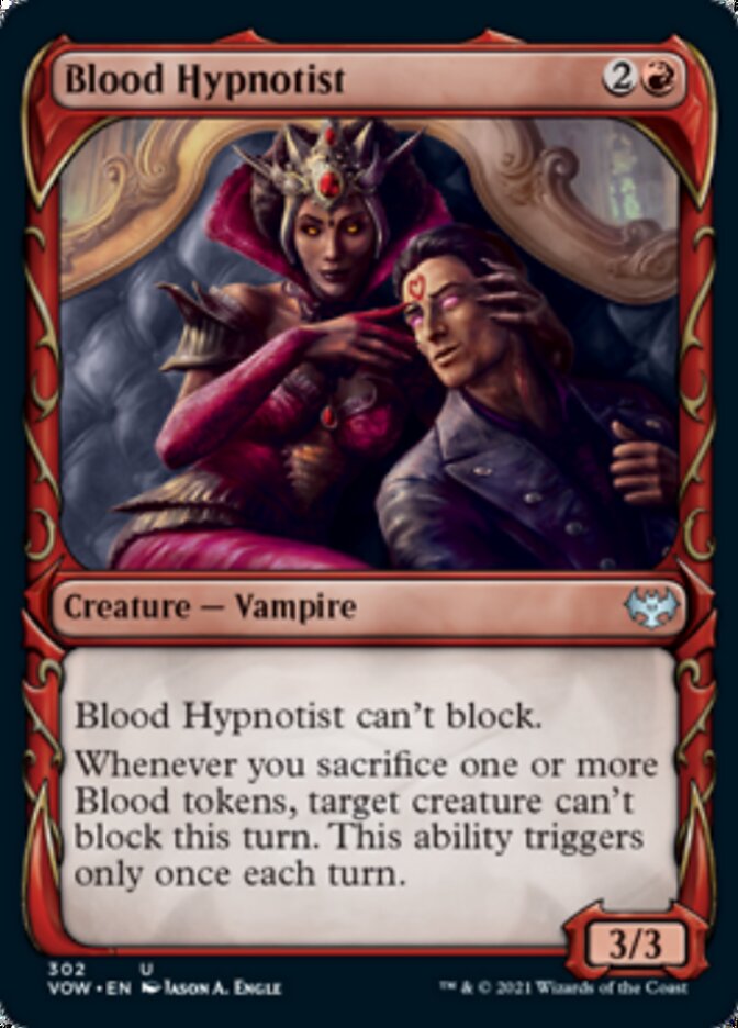 Blood Hypnotist (VOW-302) - Innistrad: Crimson Vow: (Showcase) [Uncommon]