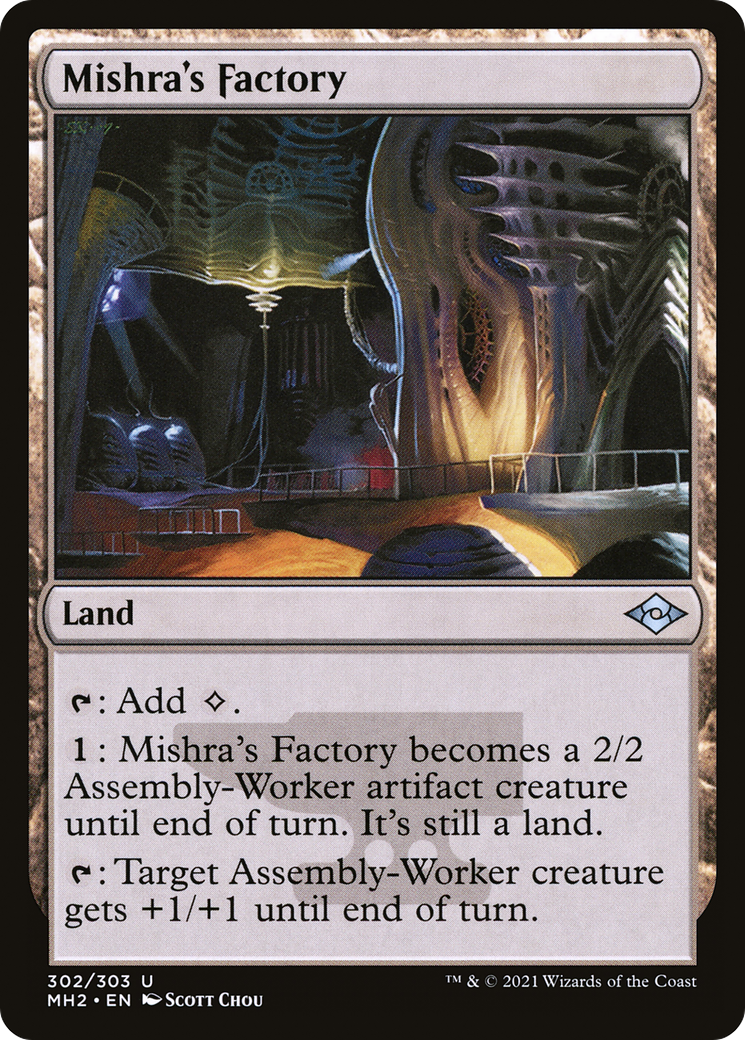 Mishra's Factory (MH2-302) - Modern Horizons 2 [Uncommon]