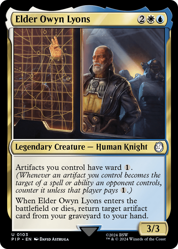 Elder Owyn Lyons (PIP-103) - Fallout [Uncommon]