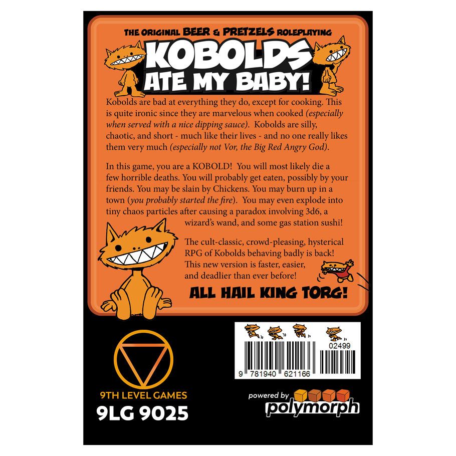 Kobolds Ate My Baby! (the Orange Book)