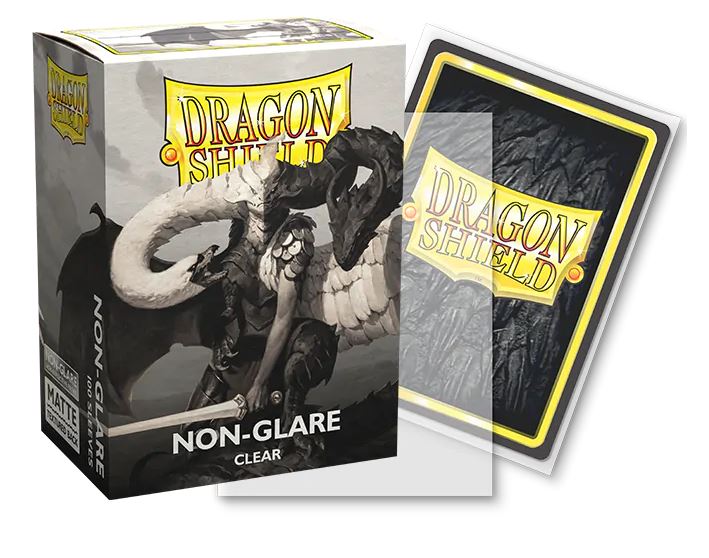 Dragon Shield - Matte Sleeves : Clear Non-Glare V2 (100ct)