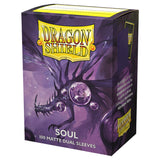 Dragon Shield - Matte Dual Sleeves: Soul - Metallic Purple (100ct)