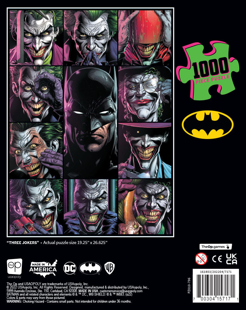 Puzzle - USAopoly - Batman “Three Jokers” (1000 Pieces)