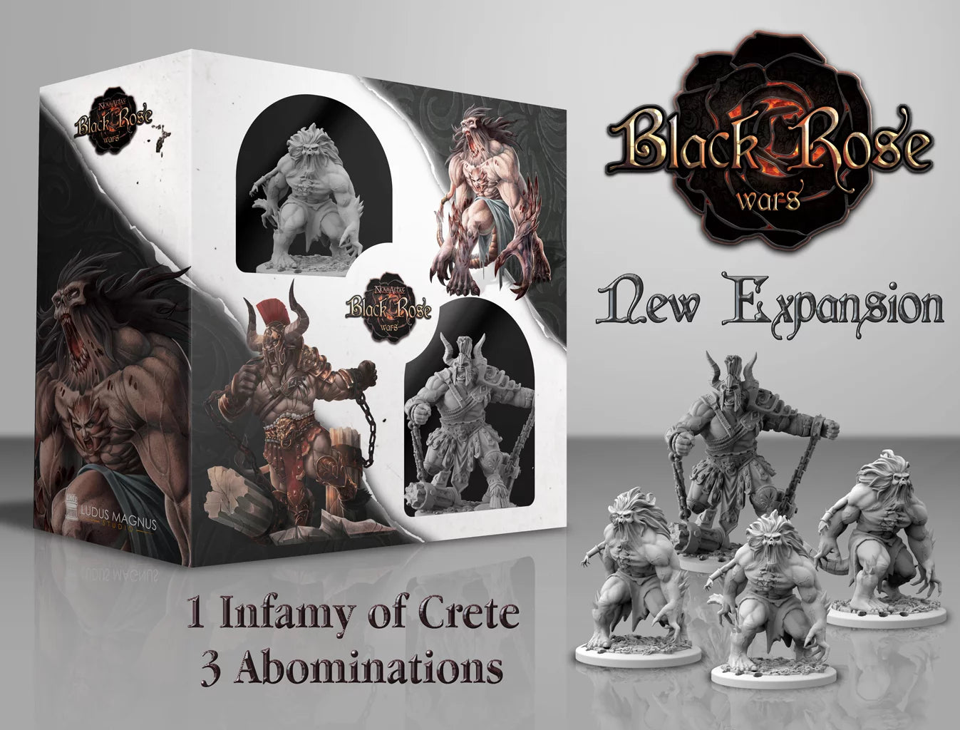 Black Rose Wars: – Miniature Set: Brute Force (Import)