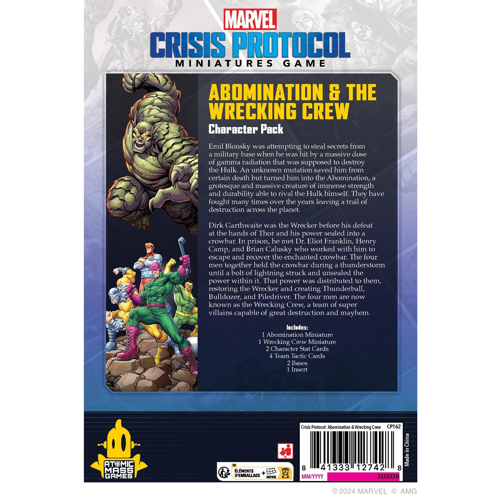 Marvel: Crisis Protocol – Abomination & Wrecking Crew Character Pack