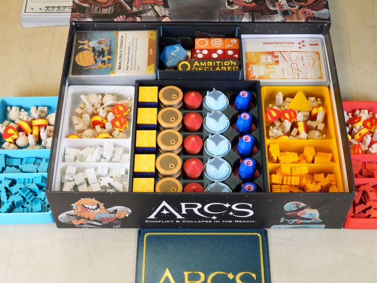 ARCS Board Game Organizer