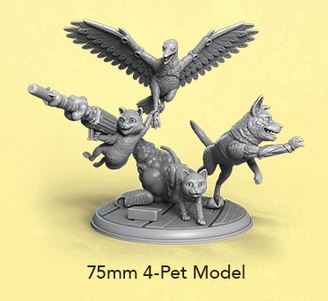 Cyber Pet Quest - Diorama (75mm)