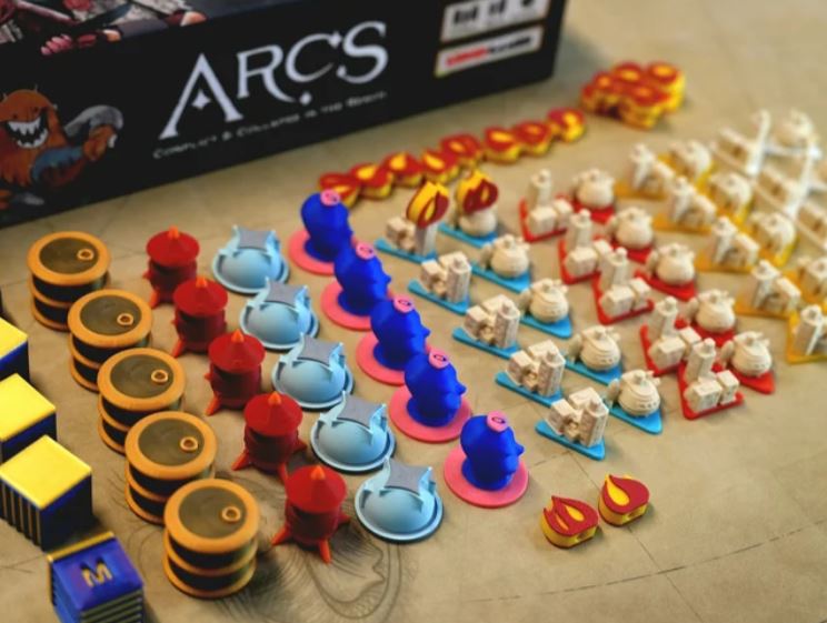 ARCS - Base Game Token Upgrades - All Set