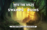 Into the Wilds Battlemap Books - Swamps & Ruins *PRE-ORDER*