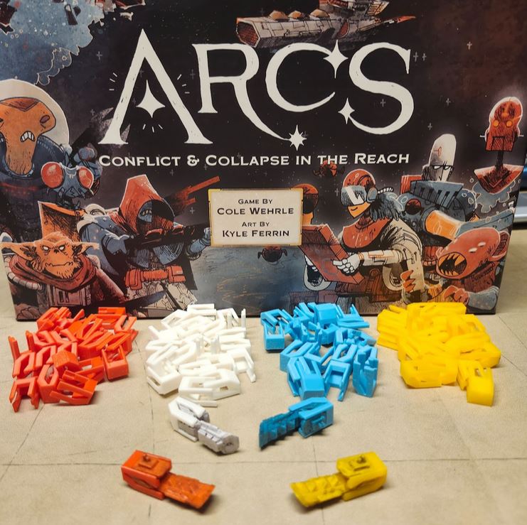 ARCS - Ship Miniatures Stable Cilps (4 Color)