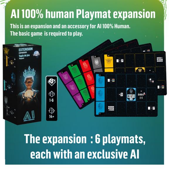 AI: 100% Human – Playmats expansion