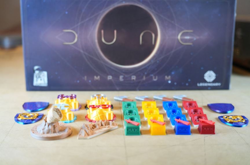 DUNE - Imperium Uprising 3D Token Upgrades