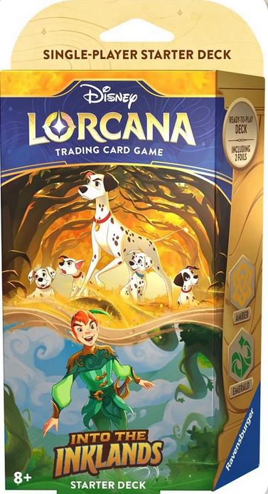 Disney Lorcana - Into the Inklands -  Starter Deck (Amber/Emerald)