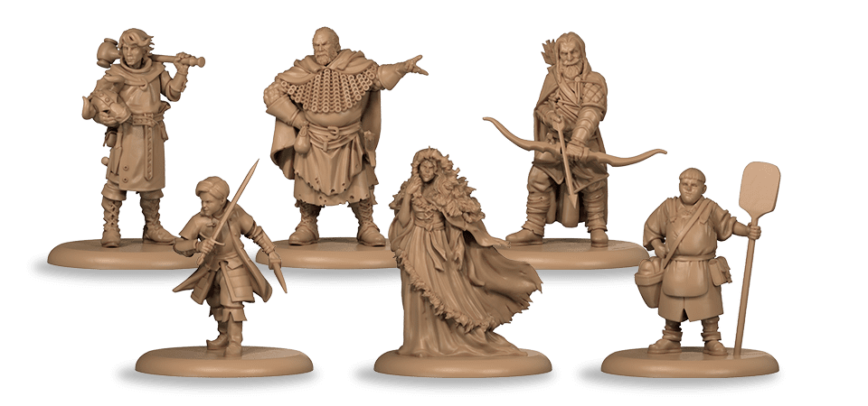 A Song of Ice and Fire: Tabletop Miniatures Game - Brotherhood Without Banners: Heroes 1 *PRE-ORDER*