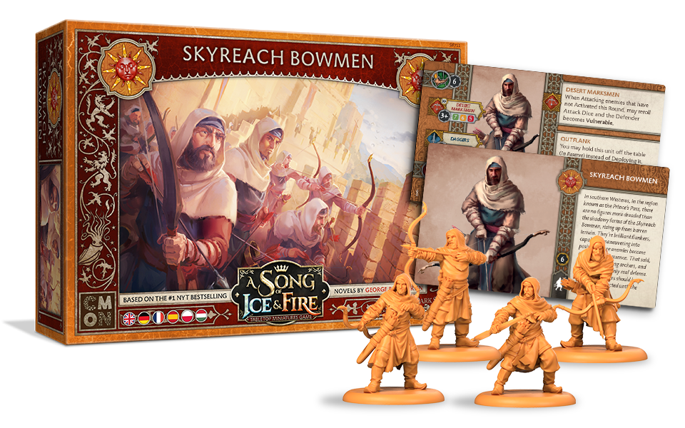 A Song of Ice and Fire: Tabletop Miniatures Game - Martell: Skyreach Bowmen *PRE-ORDER*