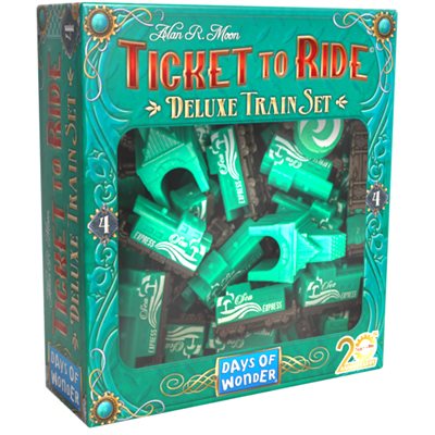 Ticket to Ride: 20th Anniversary Edition Deluxe Train Sets (The Green Caboose) *PRE-ORDER*