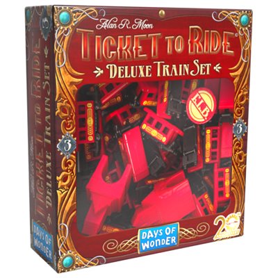 Ticket to Ride: 20th Anniversary Edition Deluxe Train Sets (The Red Passenger Car) *PRE-ORDER*