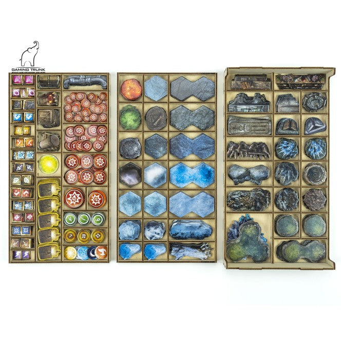 Gaming Trunk - Frost Tavern Organizer for Frosthaven (Natural)