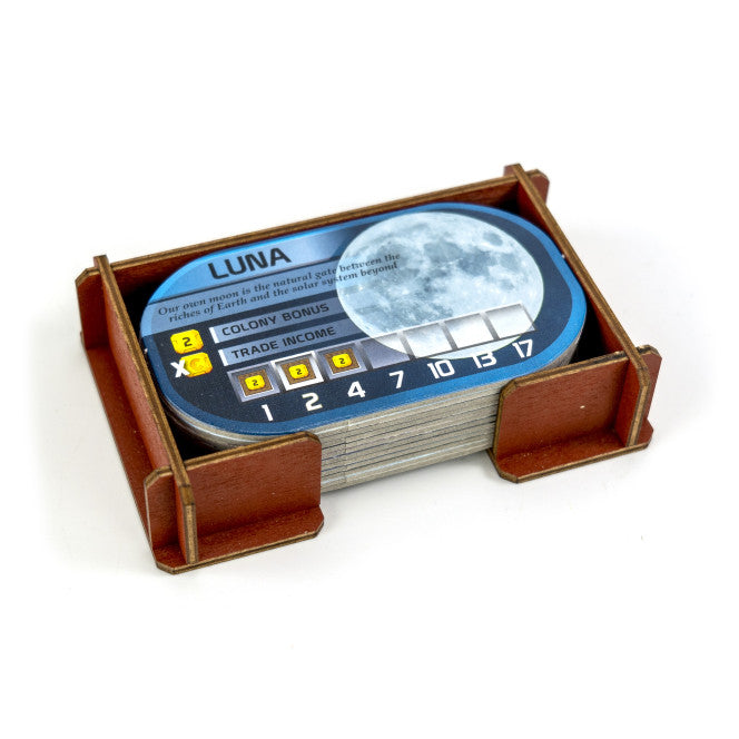 Gaming Trunk - Martian Organizer for Terraforming Mars (Walnut)