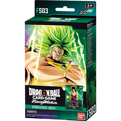 Dragon Ball Super Card Game - Fusion World Starter Deck 3 - Broly