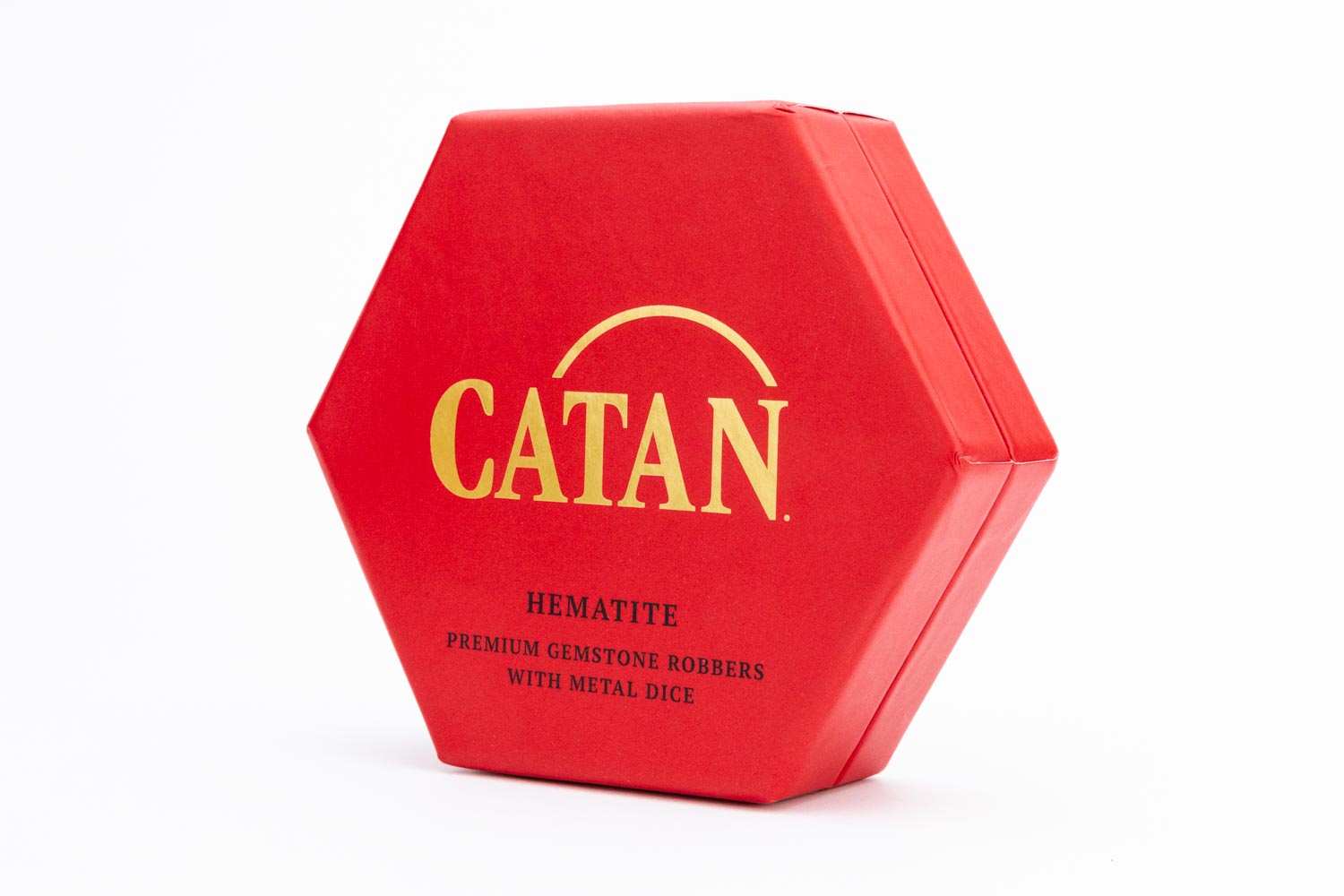 CATAN® Premium Robber & Metal Dice Set- Hematite