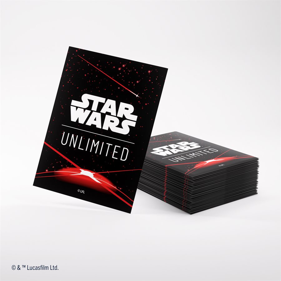 Gamegenic - Star Wars: Unlimited Art Sleeves: Space Red (60ct)