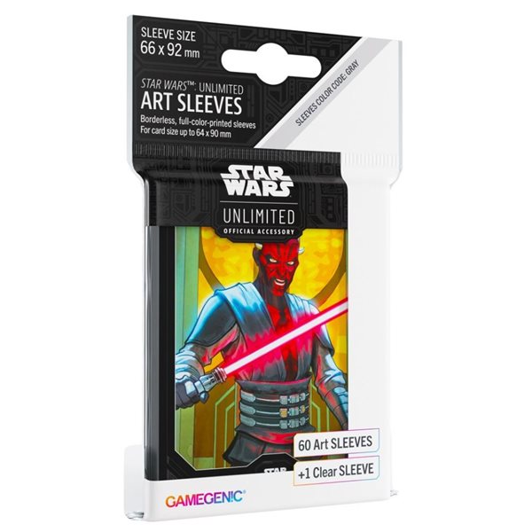 Gamegenic - Star Wars: Unlimited Art Sleeves: Darth Maul