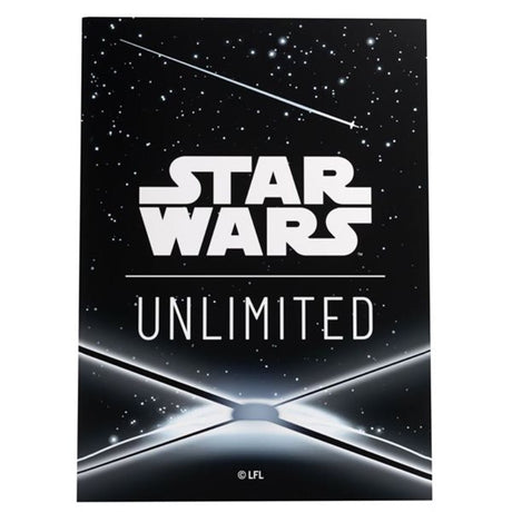 Gamegenic - Star Wars: Unlimited Art Sleeves: Card Back Black