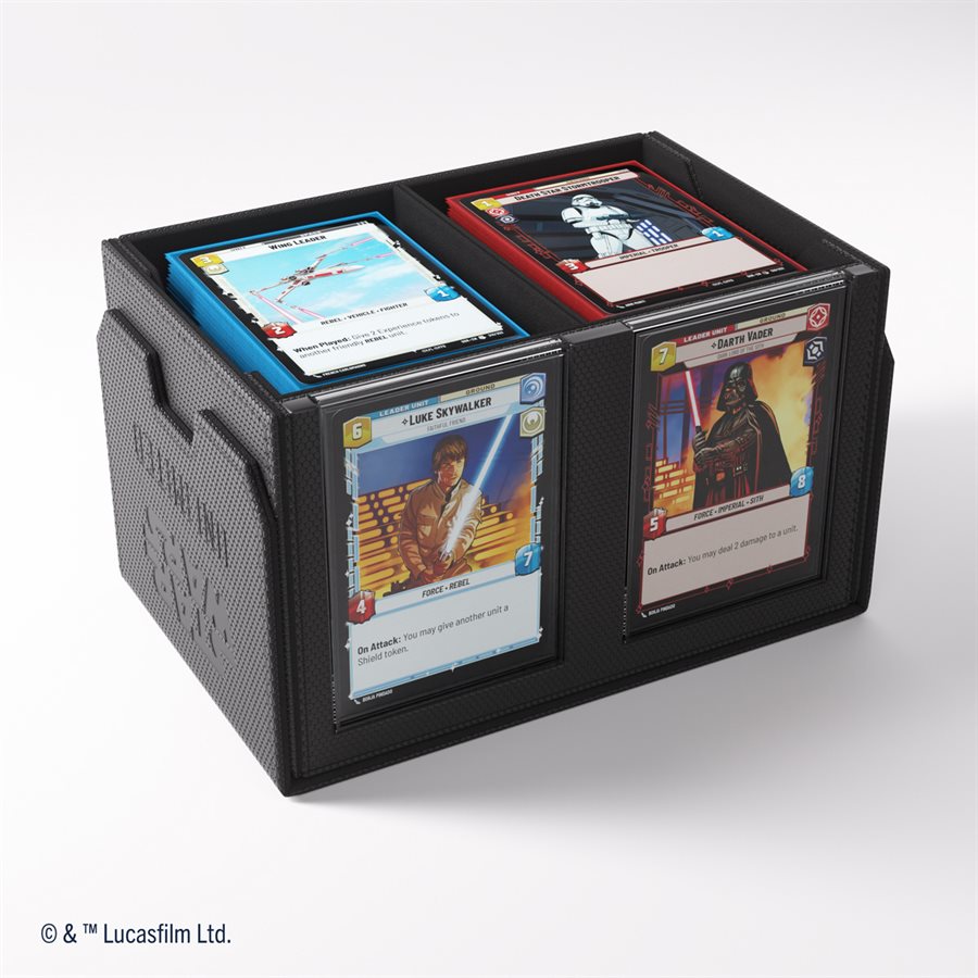 Gamegenic - Star Wars: Unlimited Double Deck Pod: Black