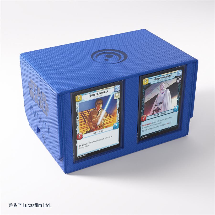 Gamegenic - Star Wars: Unlimited Double Deck Pod: Blue