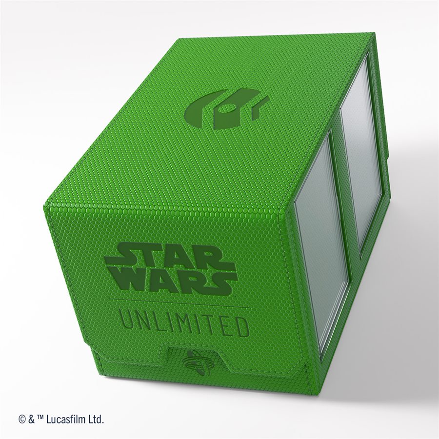 Gamegenic - Star Wars: Unlimited Double Deck Pod: Green