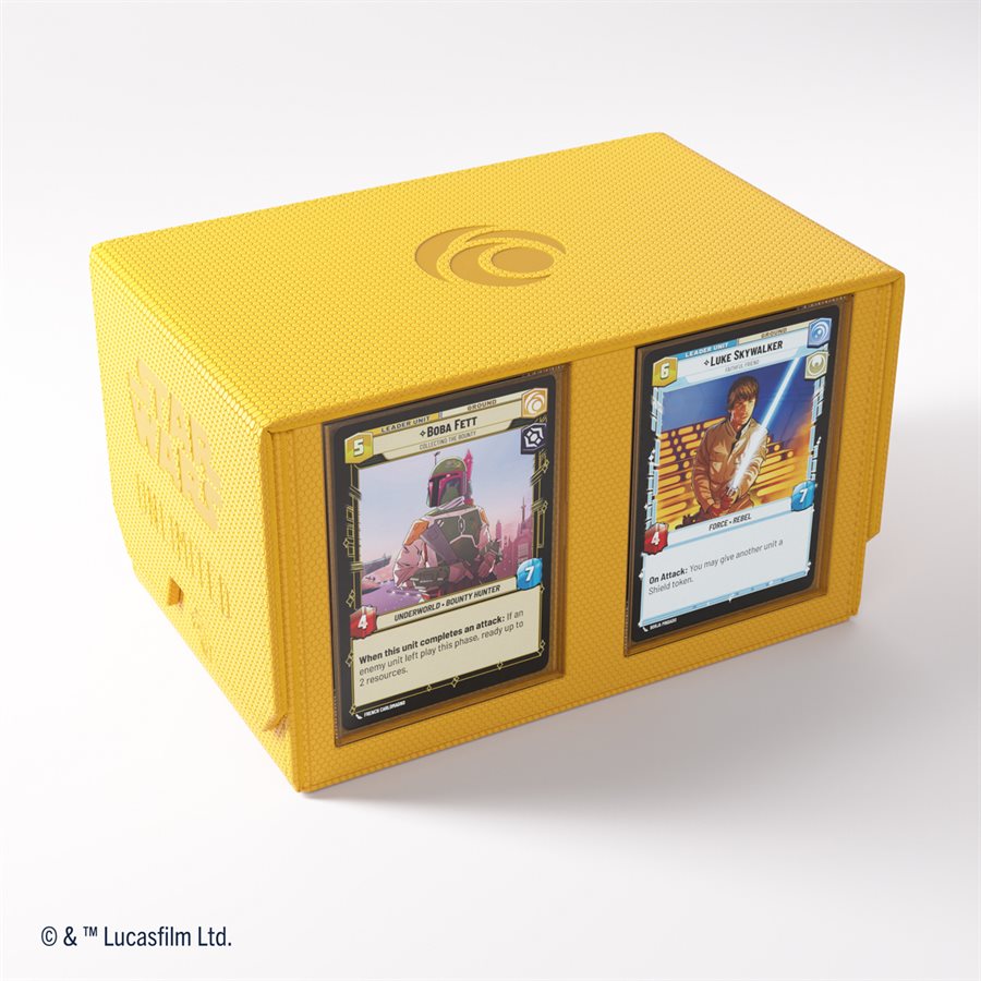 Gamegenic - Star Wars: Unlimited Double Deck Pod: Yellow