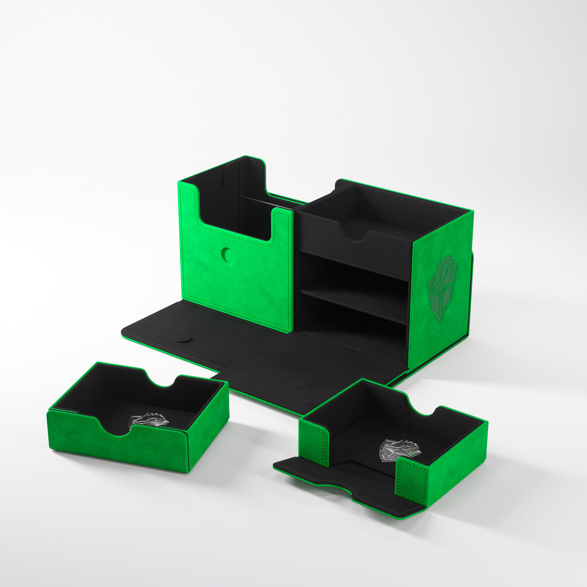 Gamegenic: Deck Box - The Academic 133+ XL Green/Black