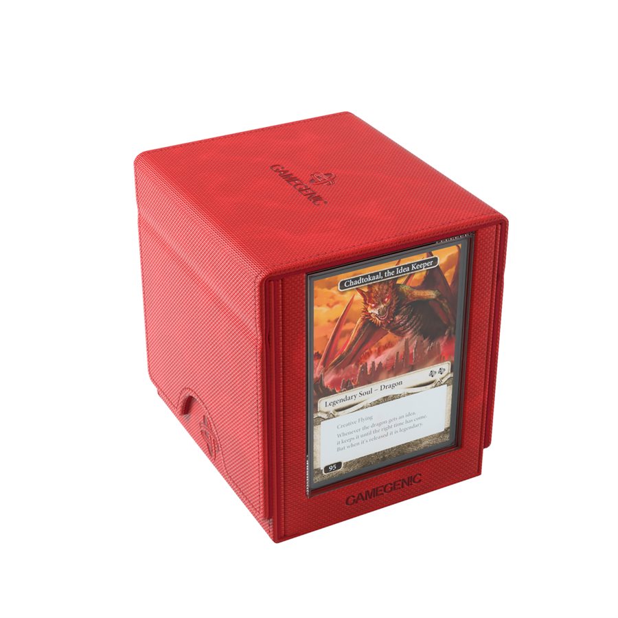 Gamegenic: Sidekick Pro XL Deck Box - Red (100ct)