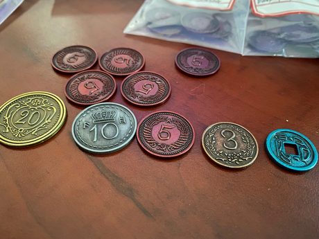 Scythe & Expeditions Metal Coins *PRE-ORDER*