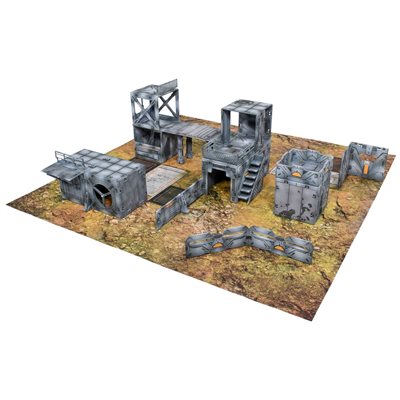 Halo Flashpoint: Deluxe Buildable 3D Terrain Set