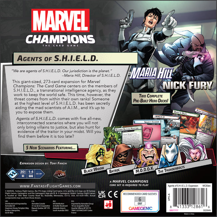 Marvel Champions: The Card Game – Agents of S.H.I.E.L.D. *PRE-ORDER*