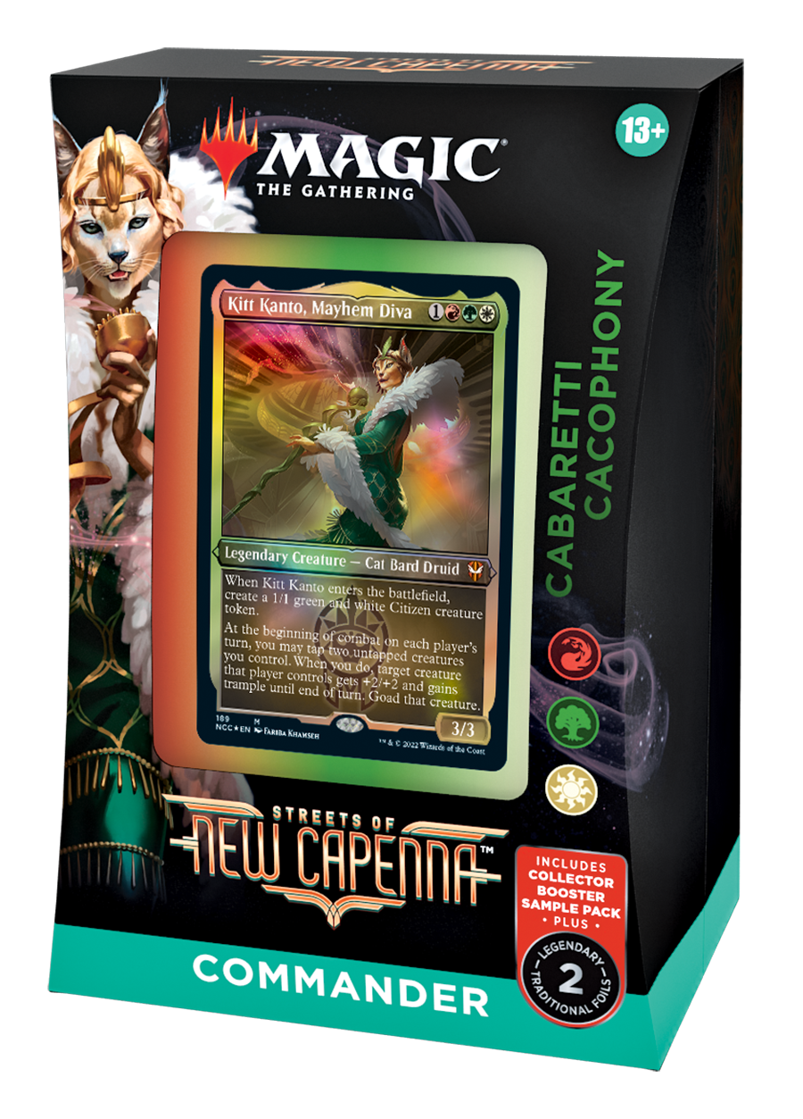 Magic: The Gathering - Streets of New Capenna - Commander Deck - Cabaretti Cacophony