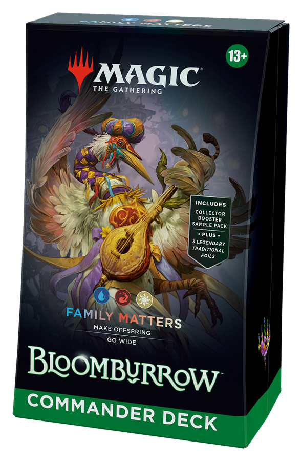 Magic the Gathering: Bloomburrow Commander Deck - Family Matters