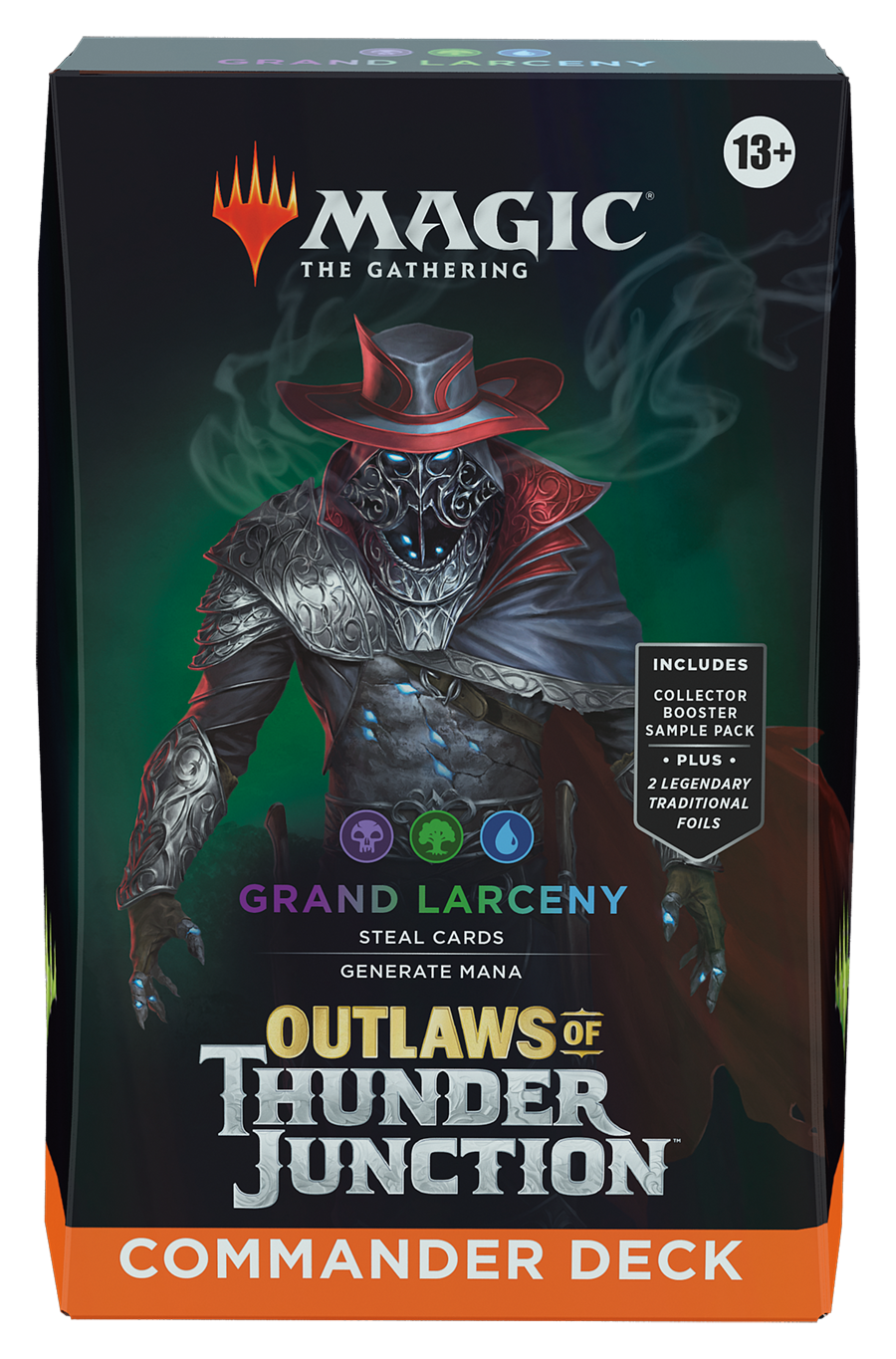 Magic the Gathering: Outlaws of Thunder Junction Commander Deck (Set of 4)