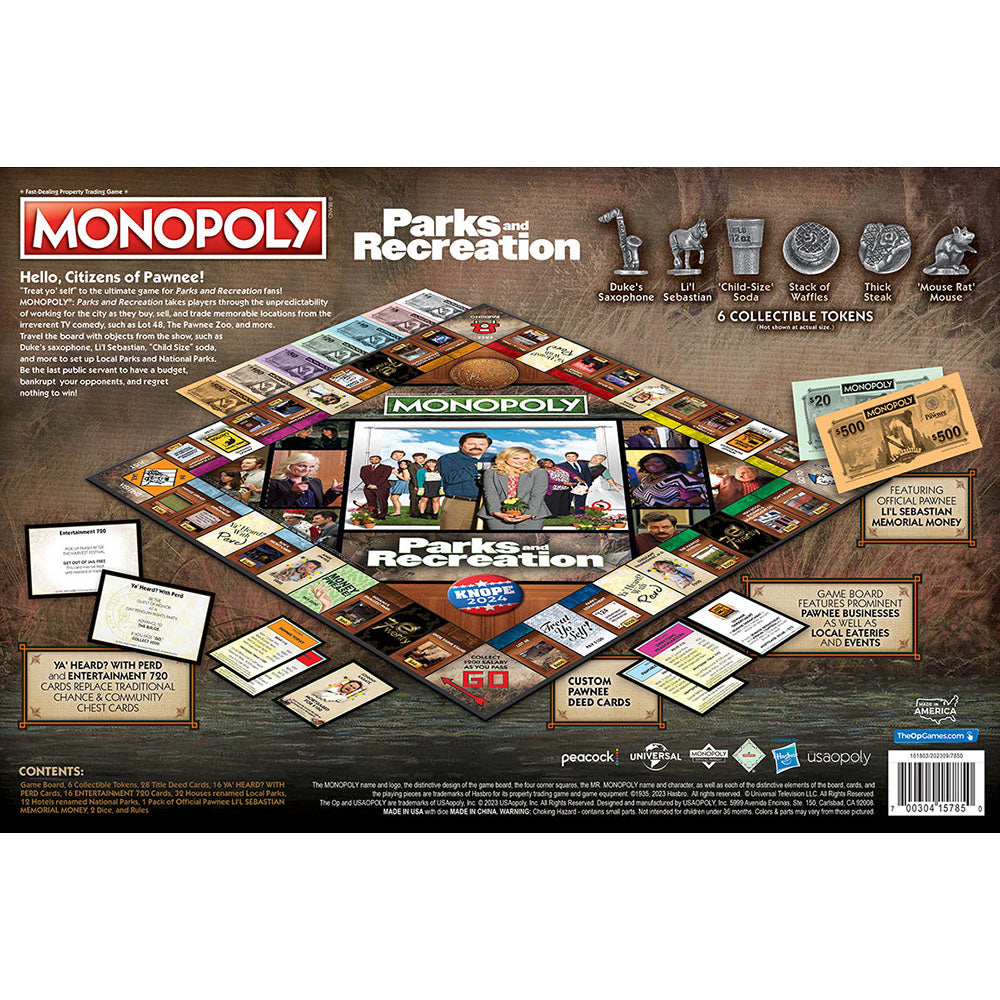 Monopoly: Parks And Recreation