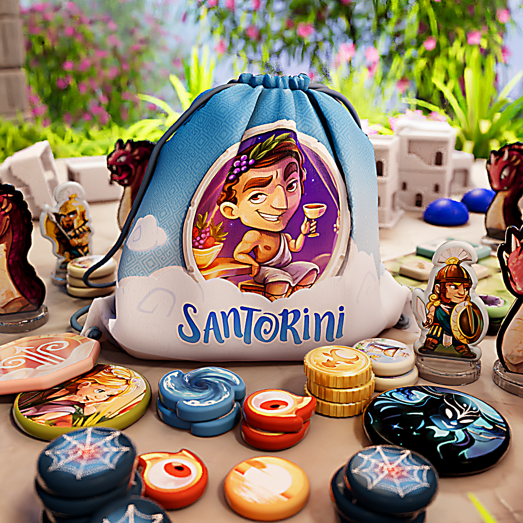 Santorini: Pantheon Edition (Acrylic Tokens) *PRE-ORDER*