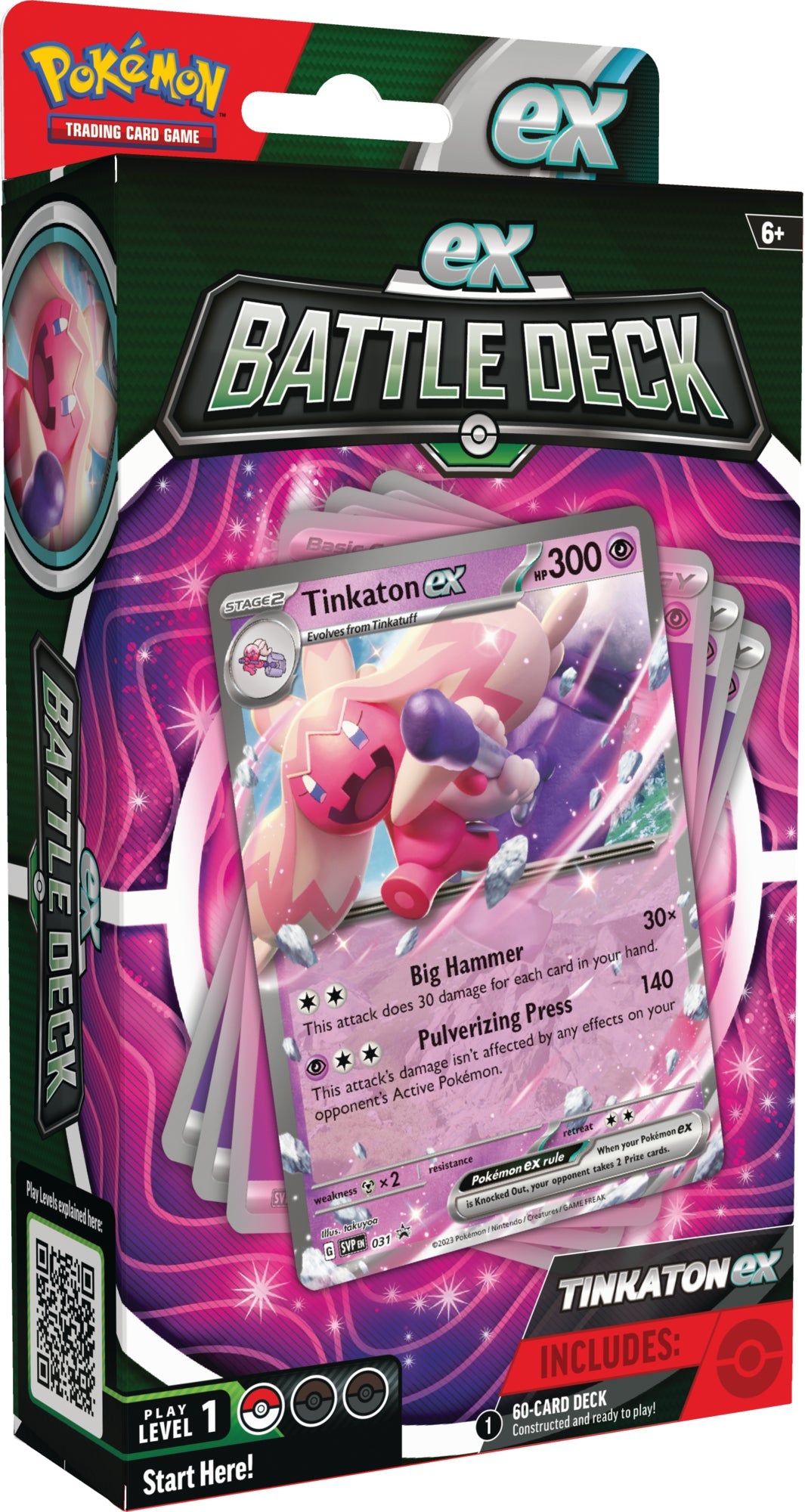 Pokemon - ex Battle Decks - Tinkaton ex