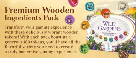 Wild Gardens: Premium Wooden Ingredients