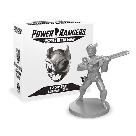 Power Rangers: Heroes of the Grid Psycho Silver Alt Figure