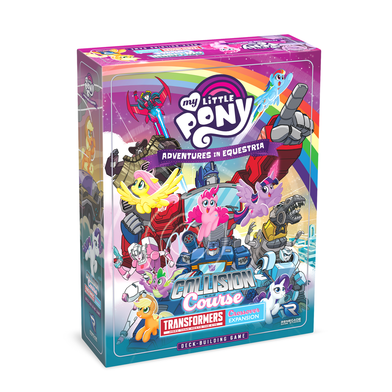 My Little Pony: Adventures in Equestria Deck-Building Game – Collision Course a Transformers Crossover Expansion