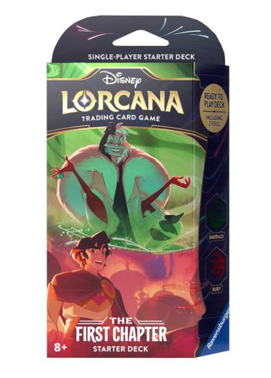 Disney Lorcana - The First Chapter - Starter Deck - Emerald & Ruby